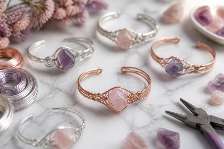 9 Wire Bracelet Ideas You Can Make in 10 Minutes or Less