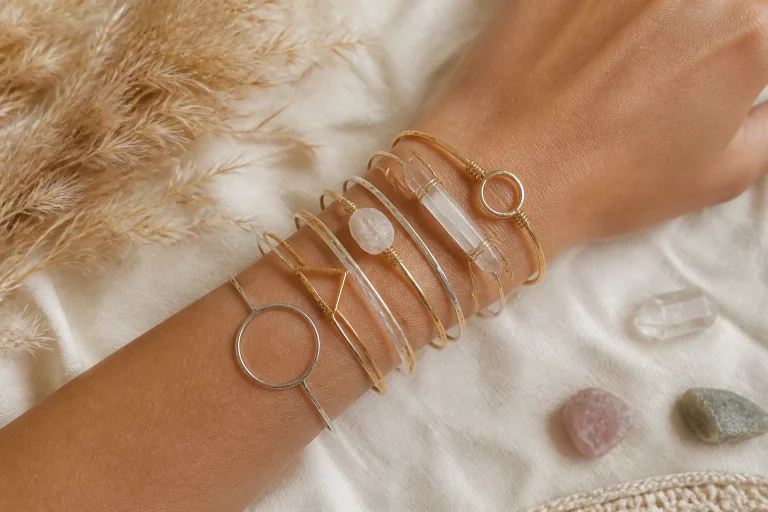 8 Aesthetic Wire Bracelet Ideas for a Boho Minimalist Jewelry Stack