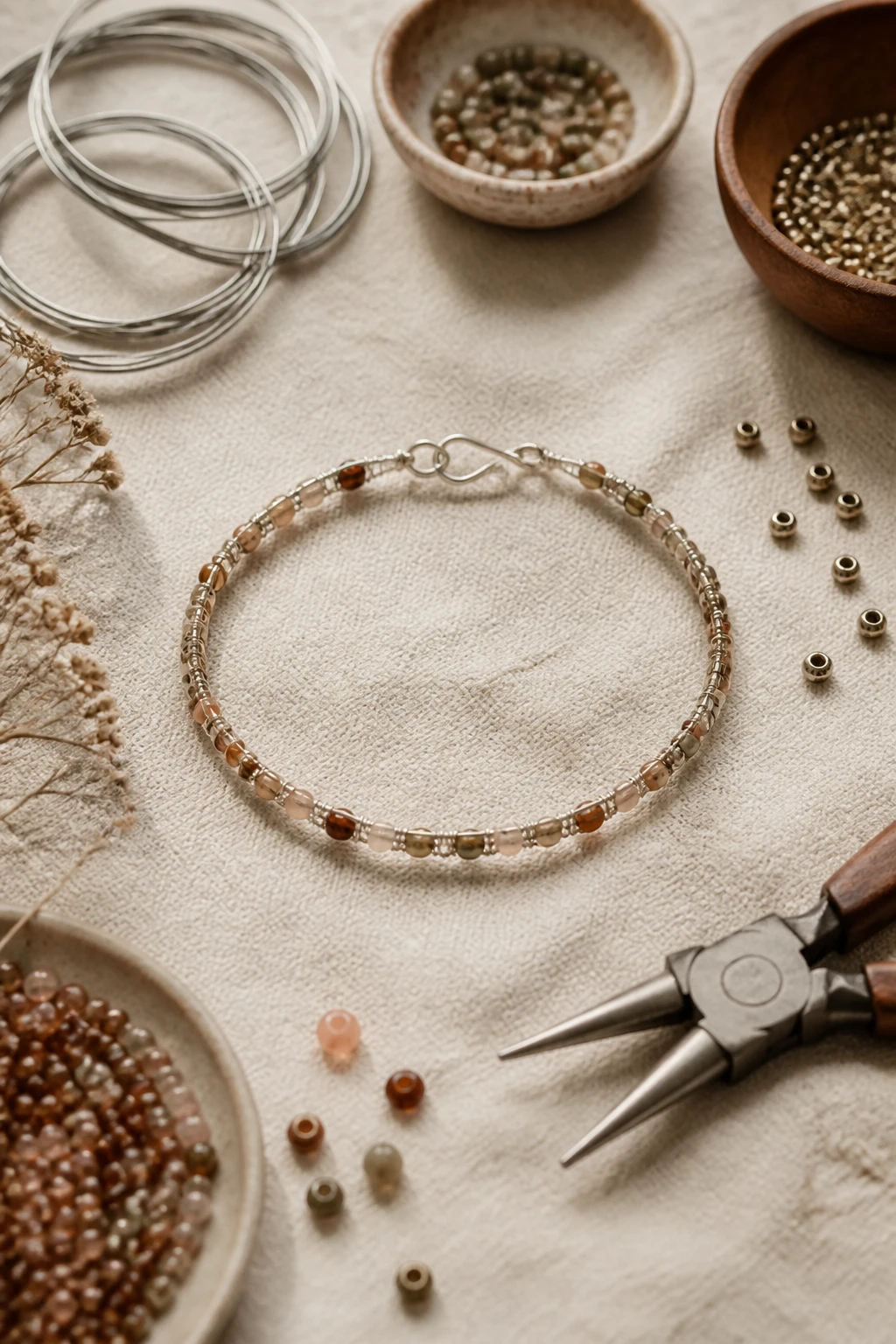 8 Aesthetic Wire Bracelet Ideas for a Boho Minimalist Jewelry Stack 9 Item 8