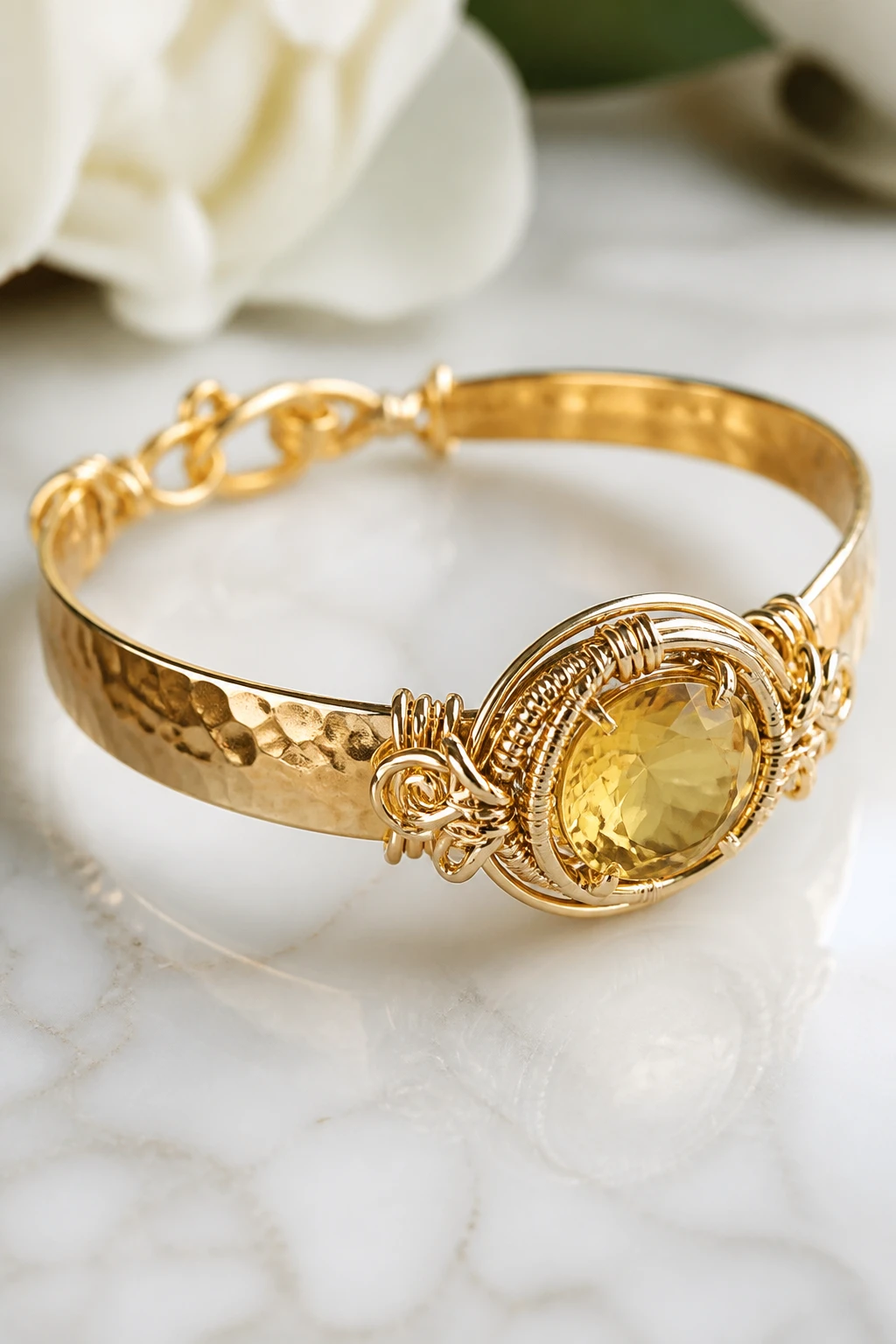 8 Luxury Wire Bracelet Ideas With Gemstones That Look Designer-Made 6 Item 5