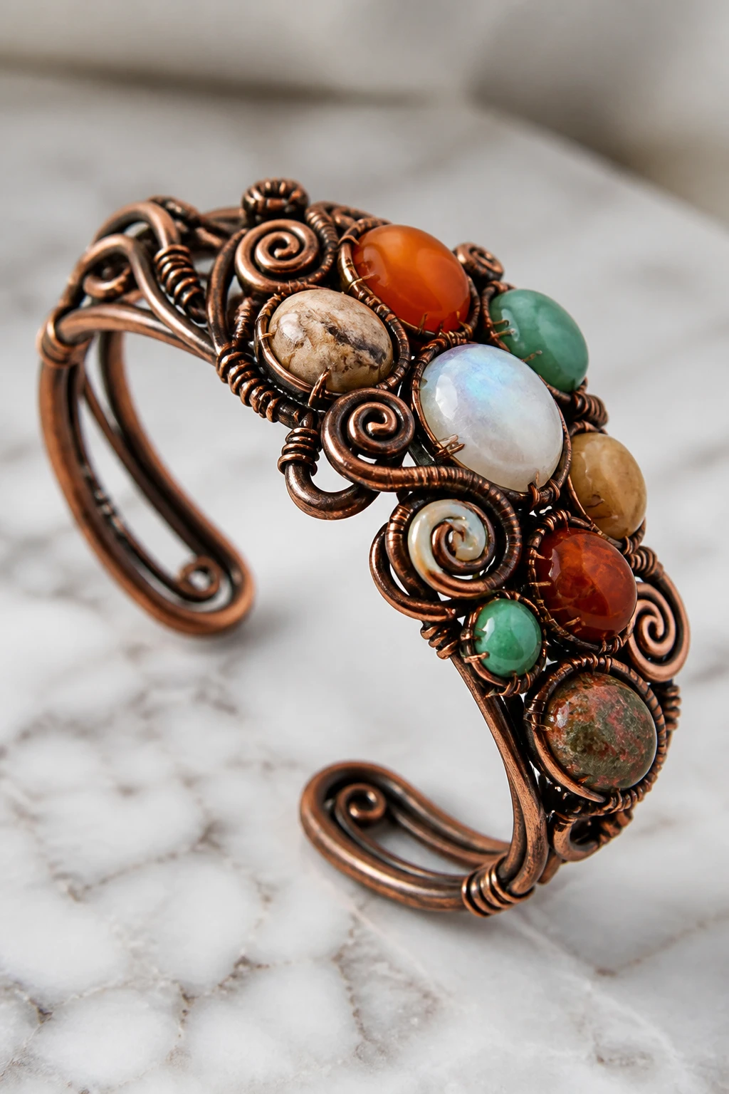 8 Luxury Wire Bracelet Ideas With Gemstones That Look Designer-Made 9 Item 8