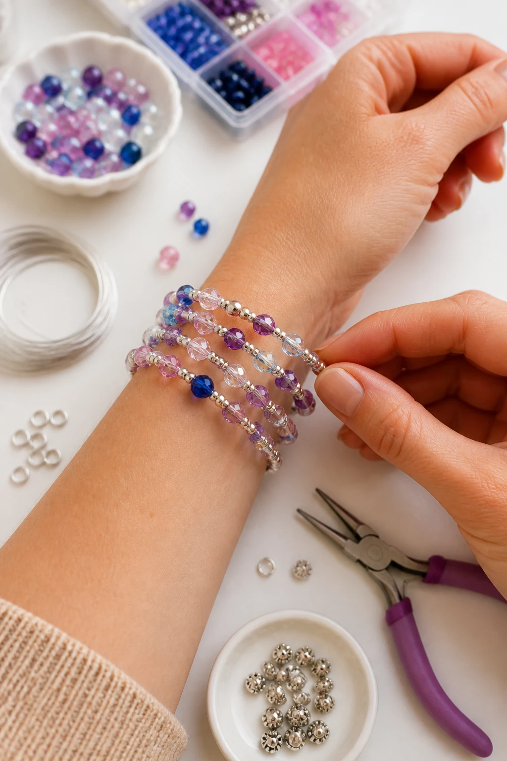 7 Wire Bracelet Ideas on a Budget Under $5 to Make This Weekend 4 Item 3