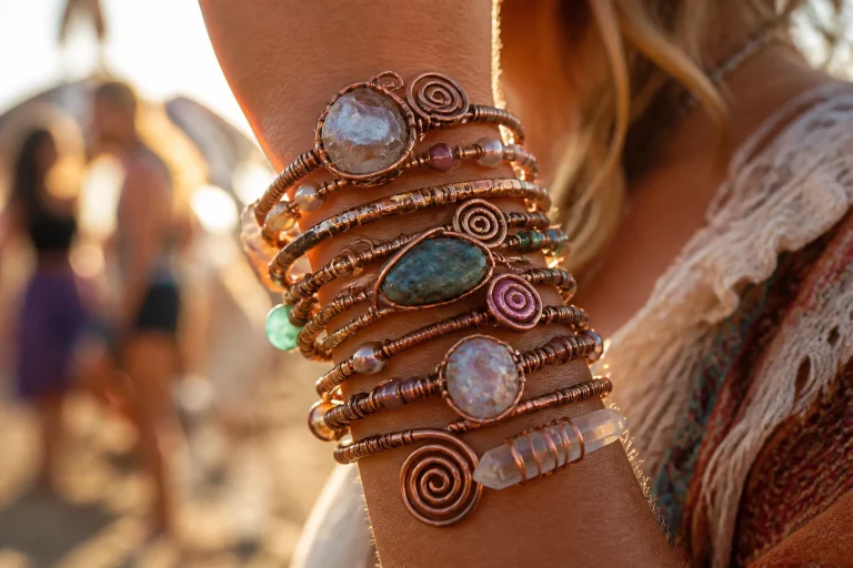 10 Boho Wire Bracelet Ideas That Bring the Festival Vibe All Year