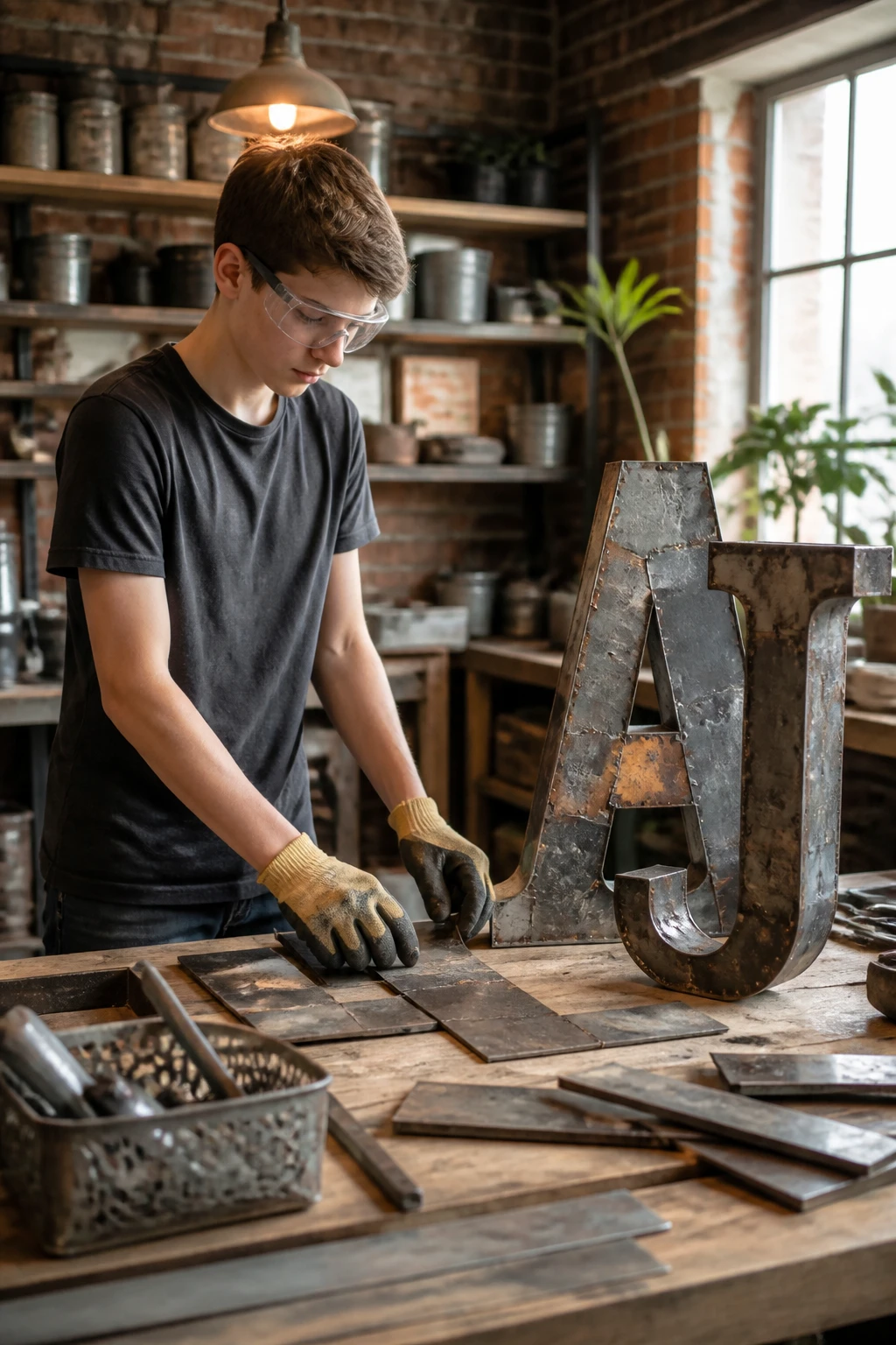 6 Industrial Style Metal Craft Ideas for Teen Boys 3 Item 2