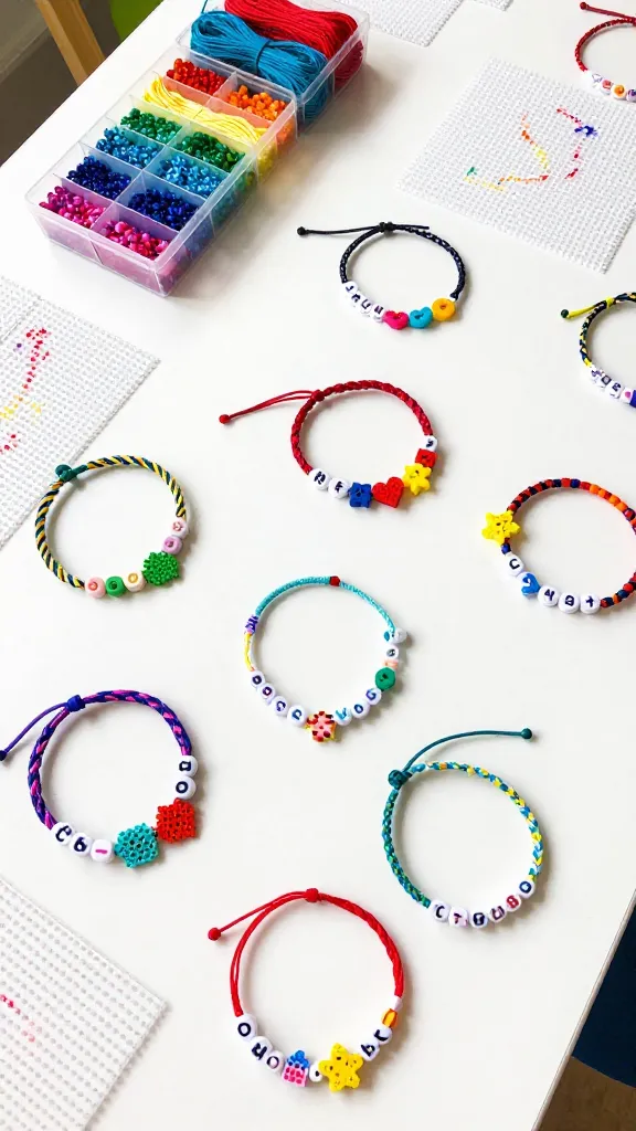 9 Birthday Party Friendship Bracelet Ideas 9 Item 8