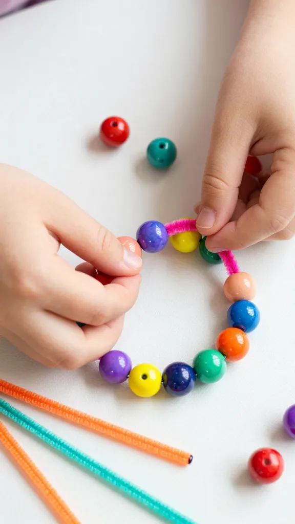 6 Friendship Bracelet Ideas for Preschool Crafts 2 Item 1