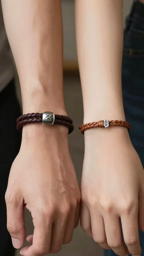 5 Friendship Bracelet Ideas for Matching Couples 2 Item 1