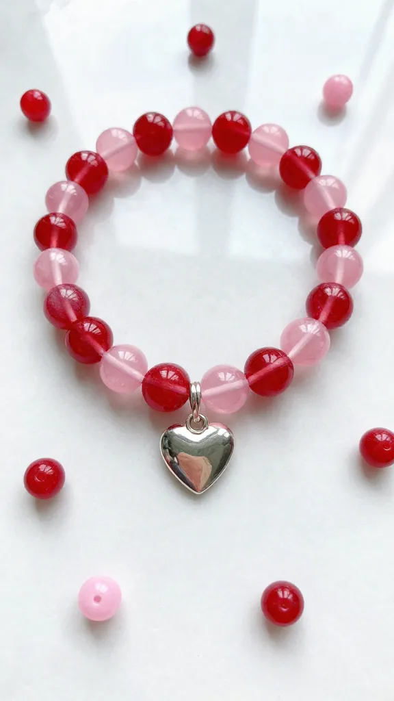 9 Valentine's Day Beaded Bracelet Ideas to Make for Someone Special 2 Item 1