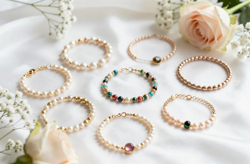 13 Beaded Bracelet Ideas for Bridesmaids They Will Actually Wear Again 1 13 Beaded Bracelet Ideas for Bridesmaids They Will Actually Wear Again