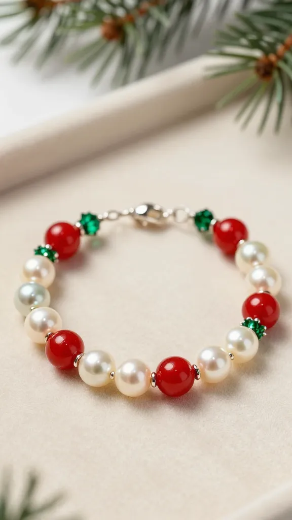 11 Christmas Beaded Bracelet Ideas That Make Perfect Handmade Gifts 7 Item 6