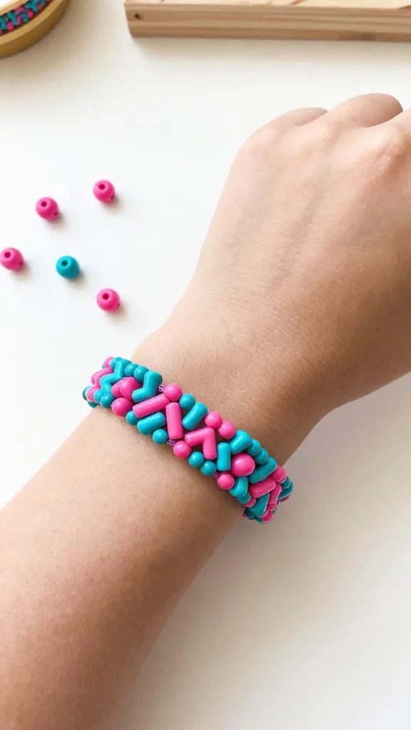 13 Beaded Bracelet Ideas for Kids That Keep Them Busy for Hours 5 Item 4