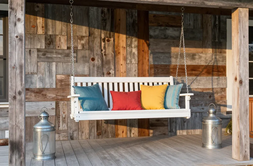 6 Rustic Front Porch Ideas with Old Wood 1 6 Rustic Front Porch Ideas with Old Wood