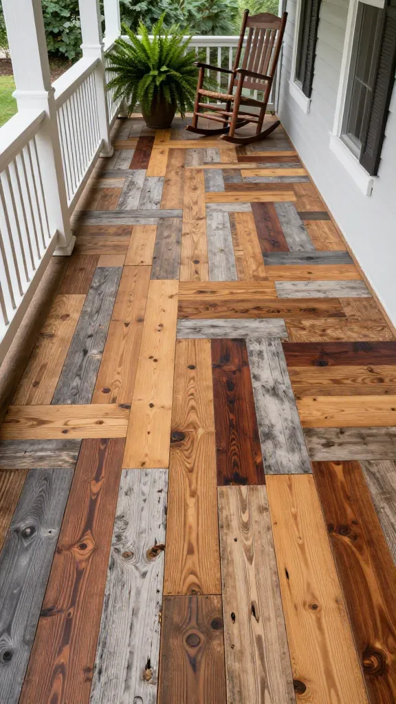 6 Rustic Front Porch Ideas with Old Wood 7 Item 6