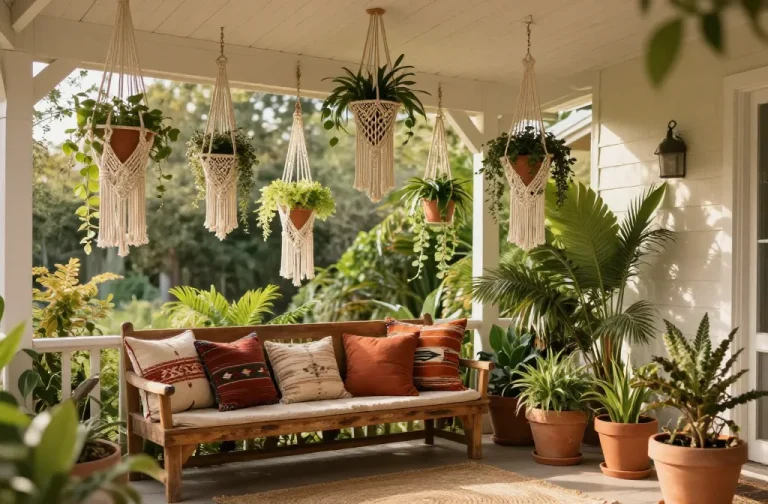 10 DIY Bohemian Front Porch Ideas 12 10 Bohemian Front Porch Ideas Diy