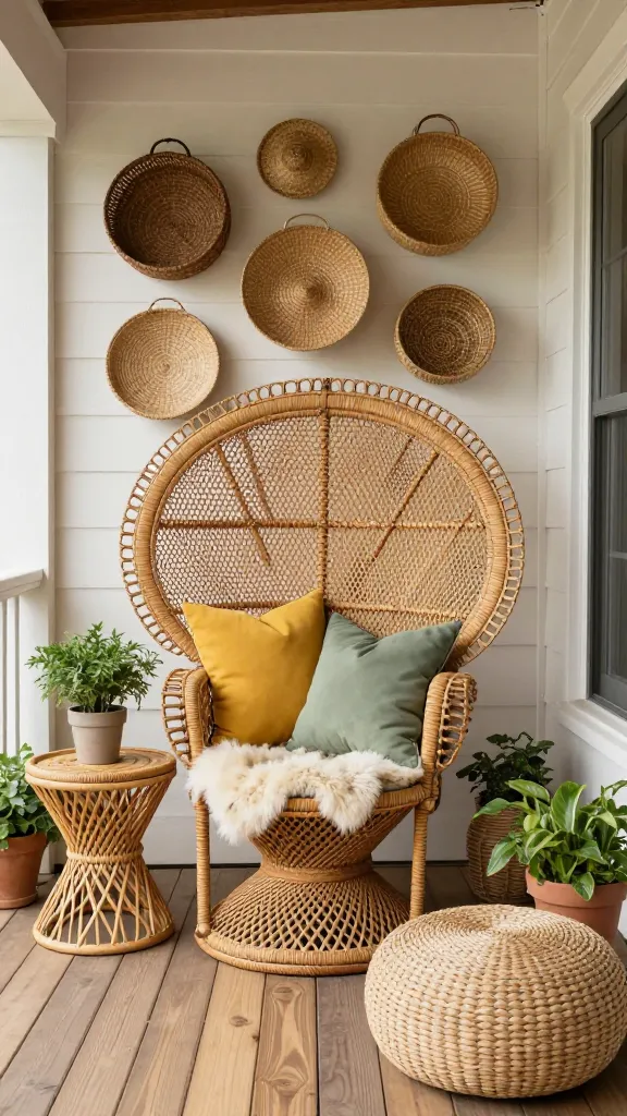 10 DIY Bohemian Front Porch Ideas 4 Item 3