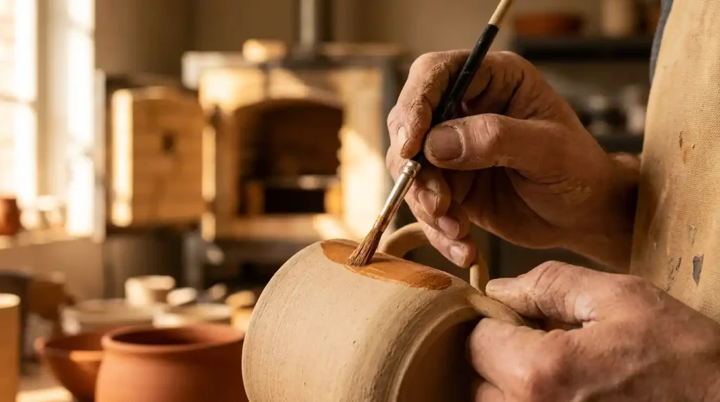 Hand-Painted Vs Printed Mugs 2 Hand-Painted Artisanal Methods