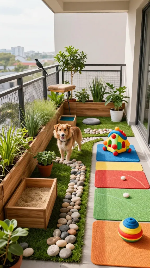 15 Small Balcony Ideas For Pet Owners 16 Item 10