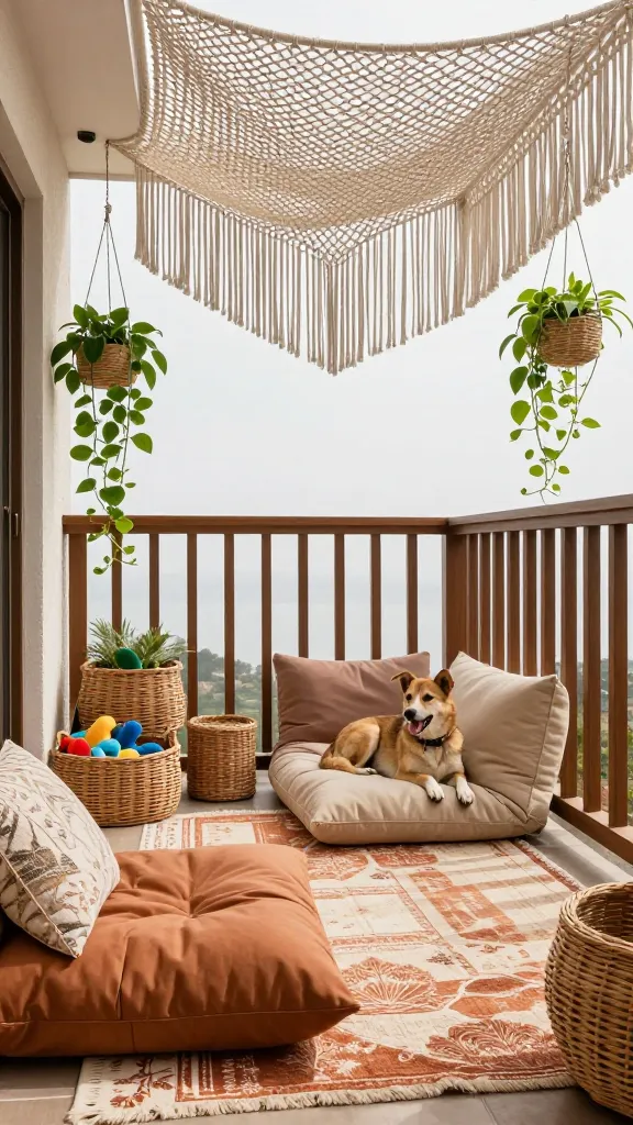 11 Dog Friendly Small Balcony Ideas 5 Item 4