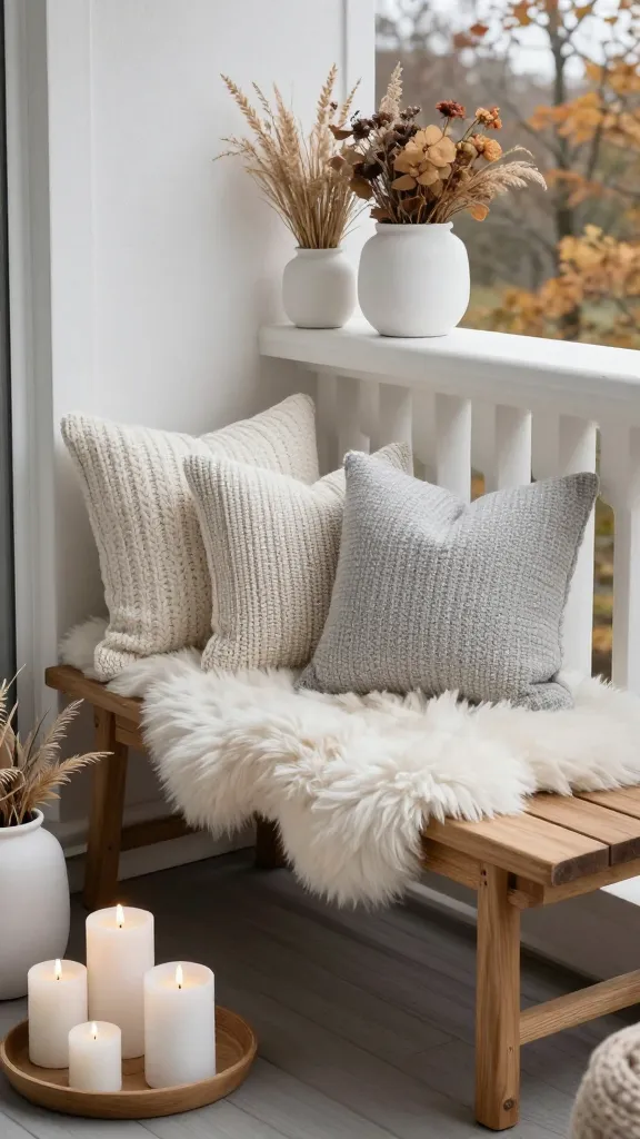 Cozy Fall Balcony Decor: 14 Ideas for Small Spaces 10 Item 6