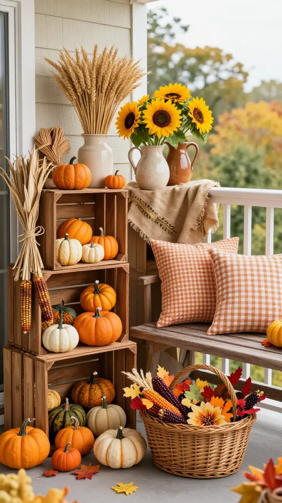 Cozy Fall Balcony Decor: 14 Ideas for Small Spaces 15 Item 10