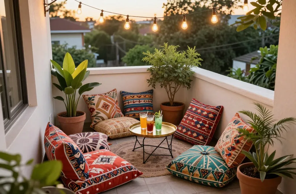 15 Summer Small Balcony Entertaining Ideas 1 8 Summer Small Balcony Entertaining