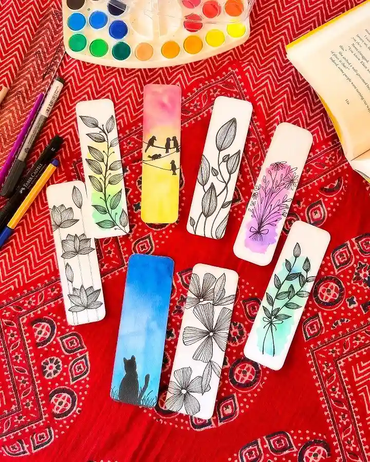 17 DIY Bookmark Ideas for Beginners 13 Aesthetic bookmarks