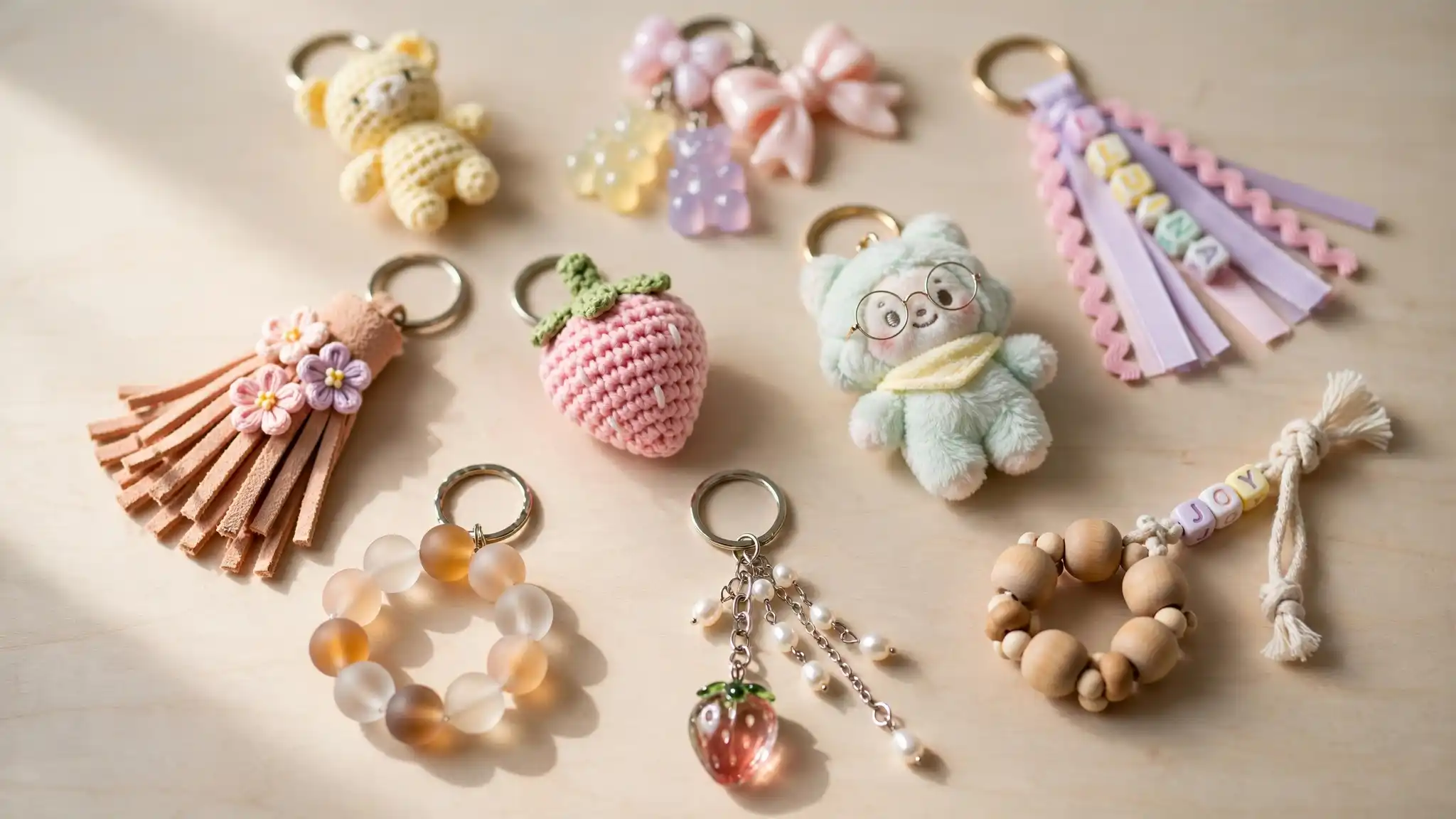 Backpack Charm and Keychain Ideas