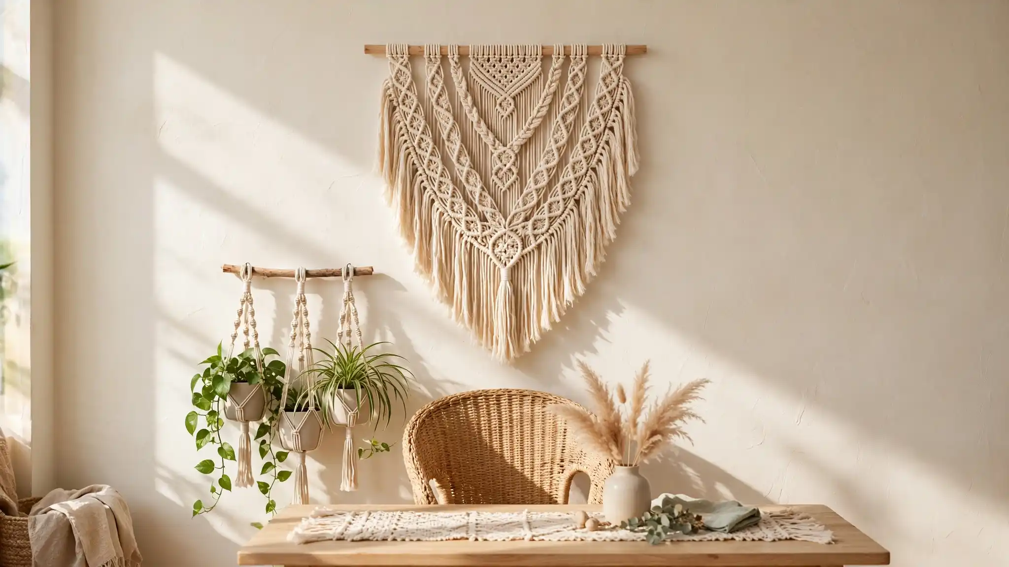 Boho Macrame Decor Ideas