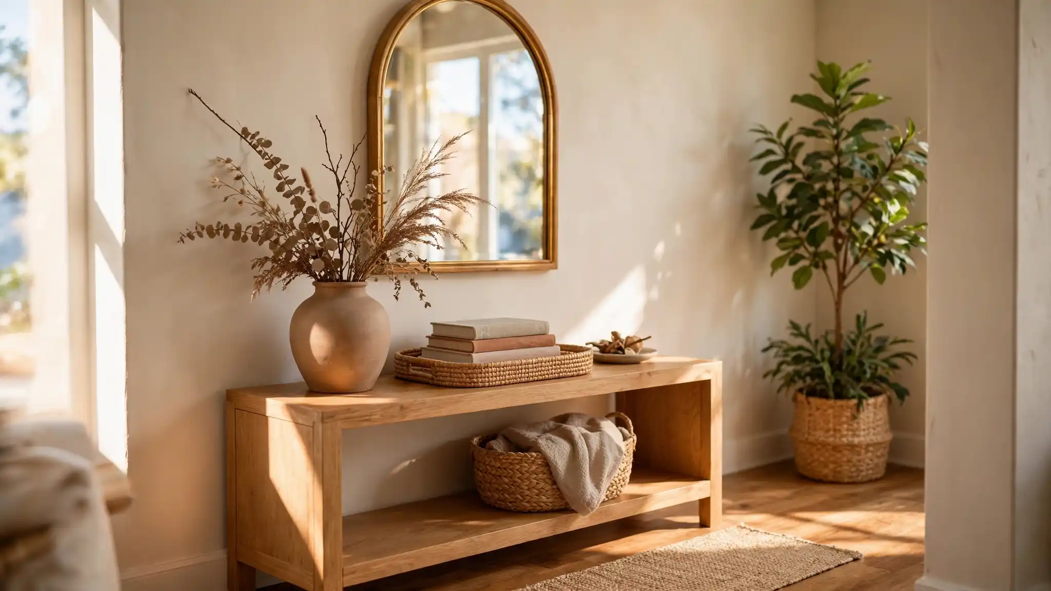16 Budget Entryway Makeover Ideas That Look Way More Expensive 1 Budget Entryway Makeover Ideas