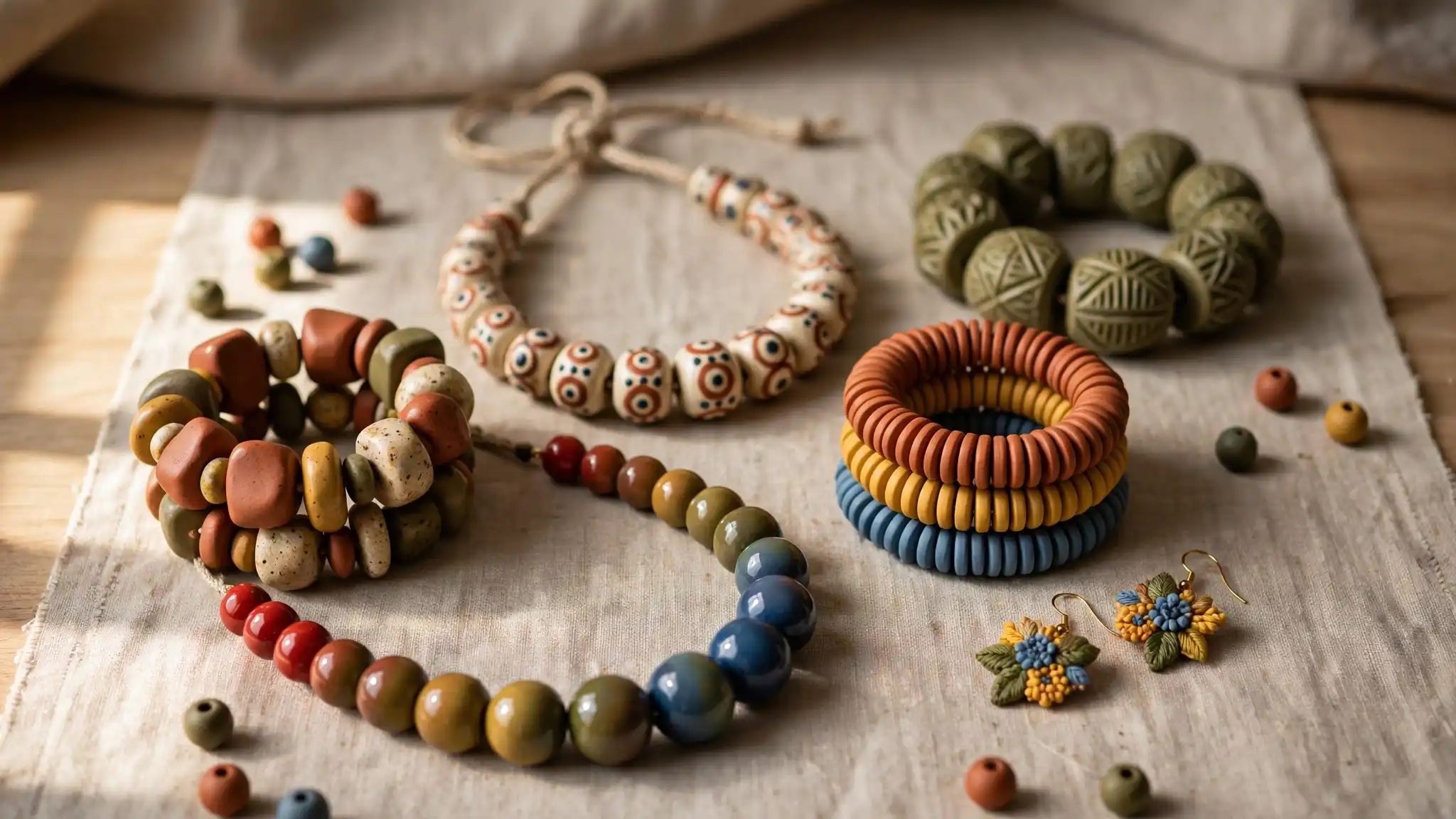 Clay Bead Jewelry Ideas