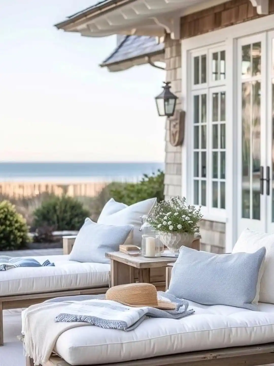 Coastal porch decor