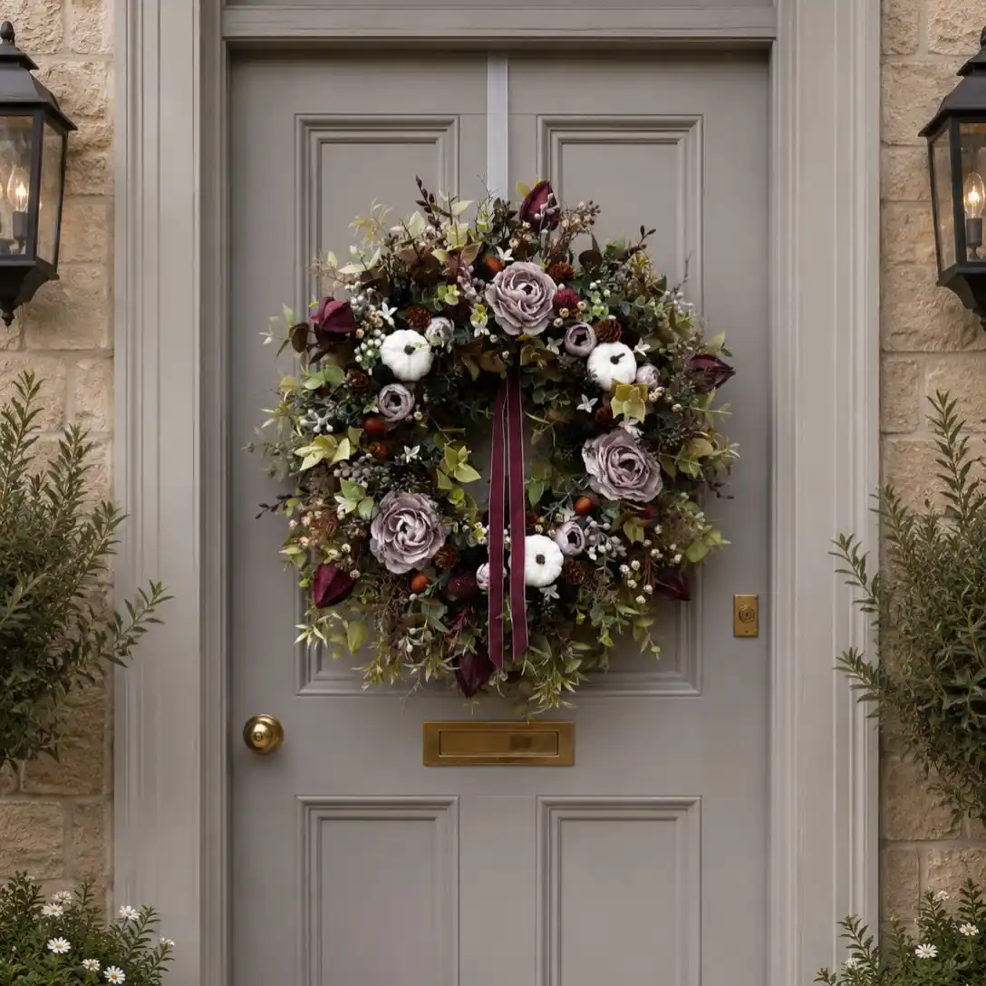 Country farmhouse wreath