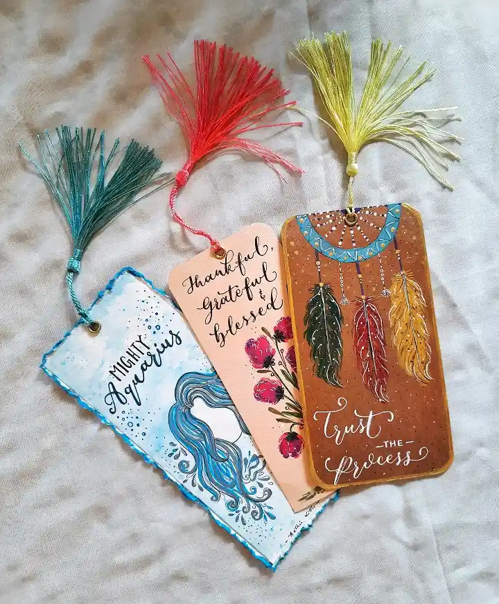 17 DIY Bookmark Ideas for Beginners 9 Cute bookmarks