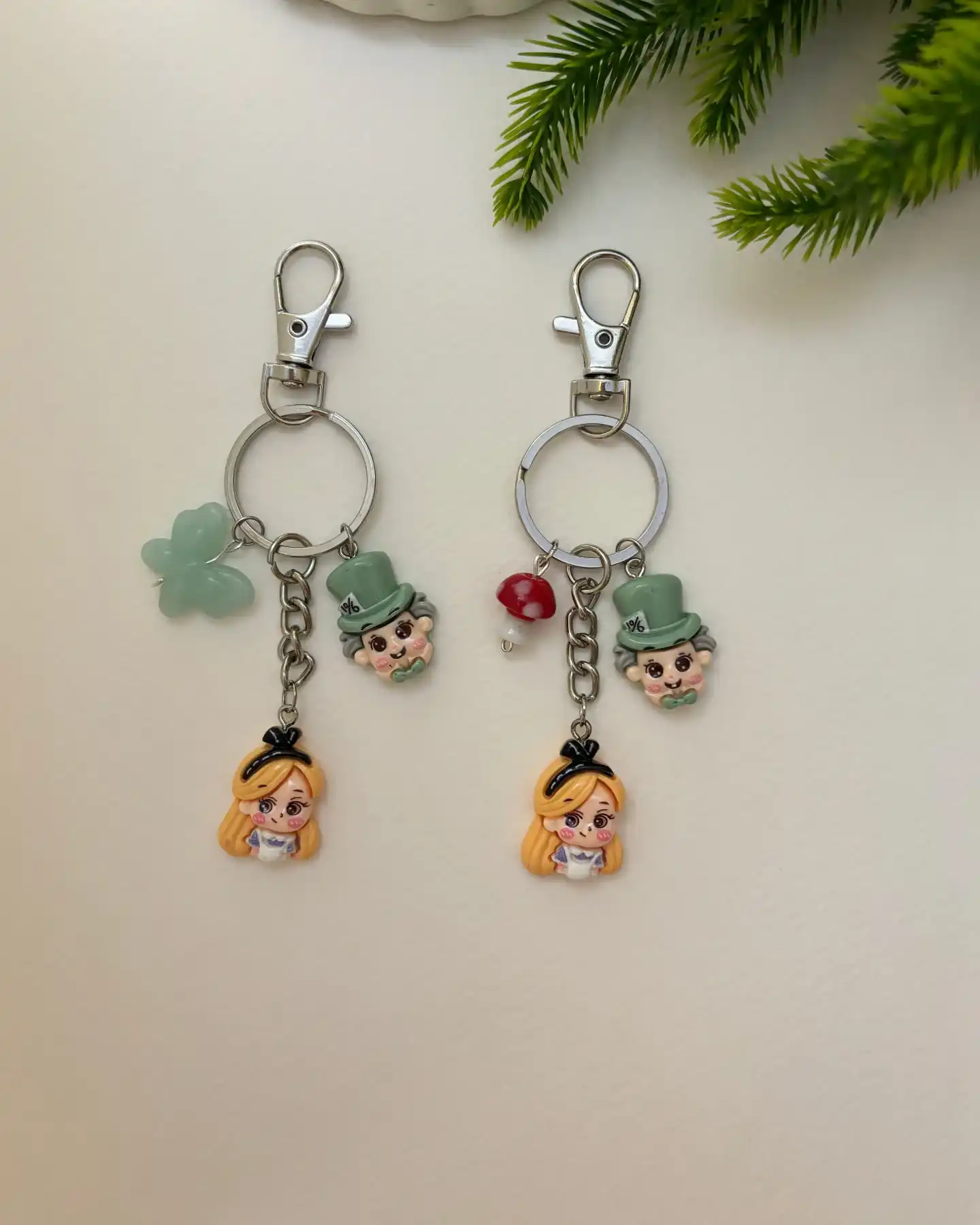 DIY backpack keychain