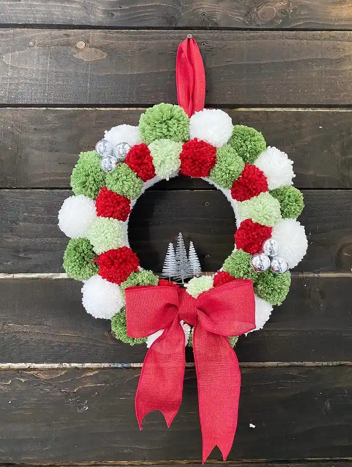 14 Ribbon Wreath Ideas for Beginners 9 Dollar Tree wreath
