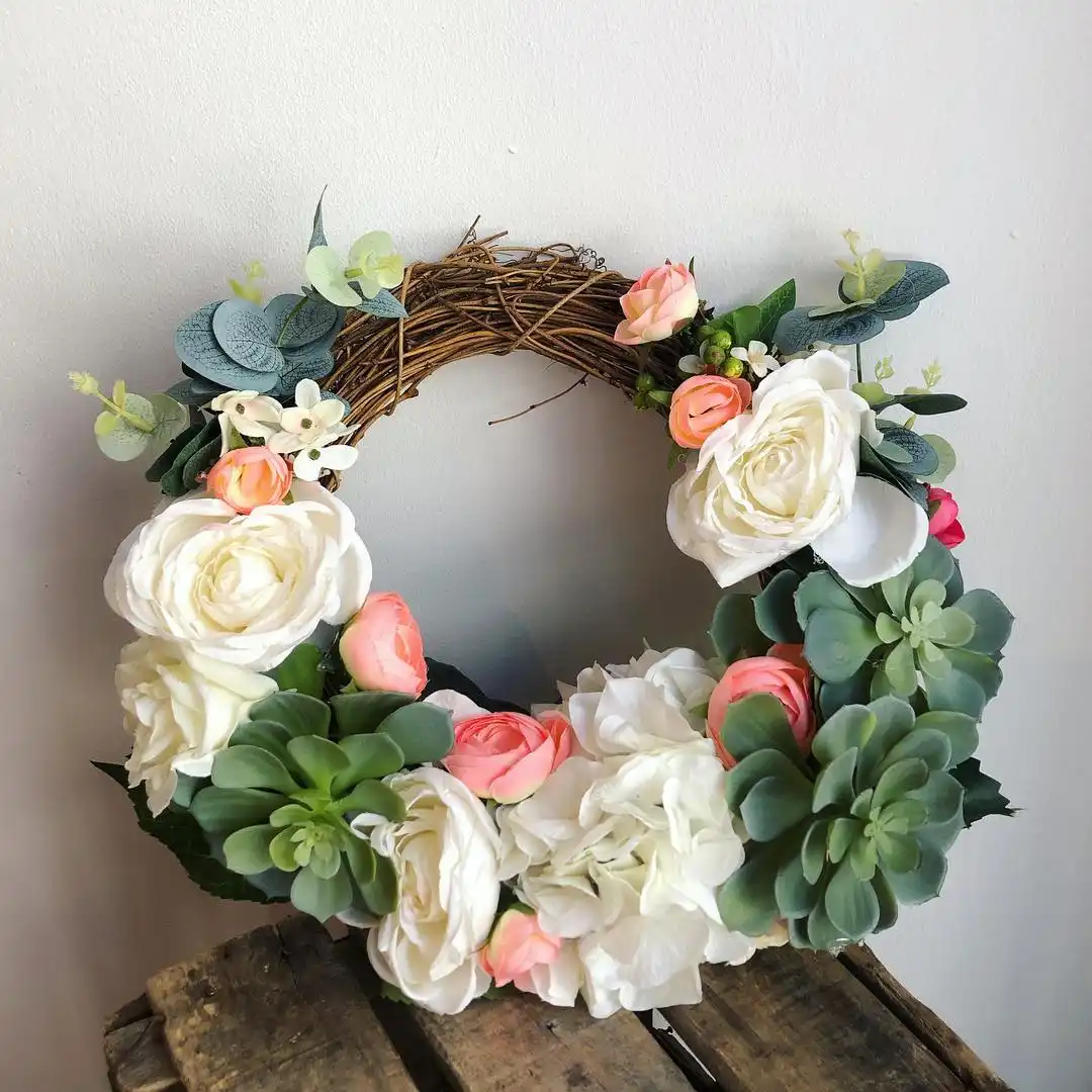 Easter wreath craft