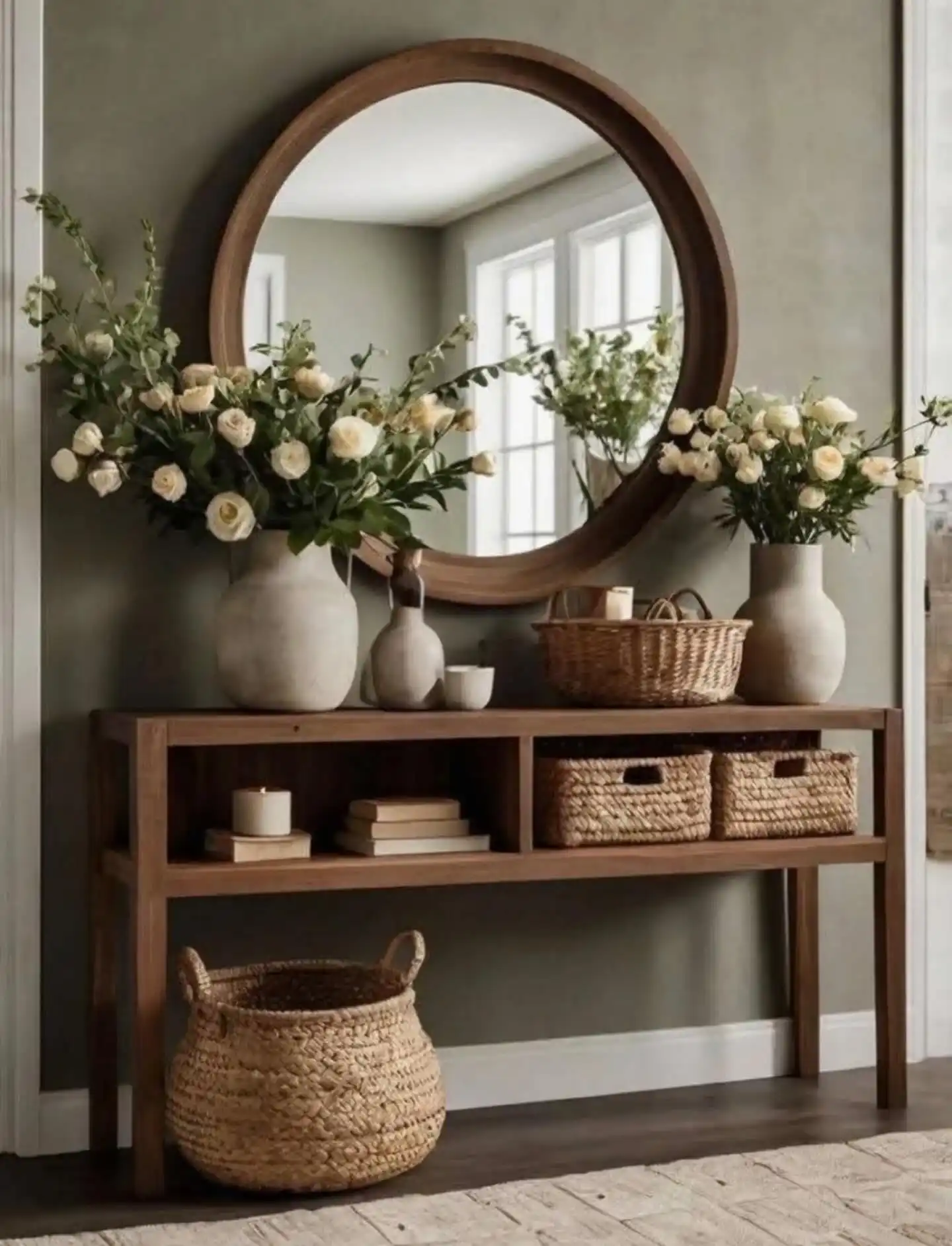 15 Entryway Mirror Decorating Ideas 14 Entrance Wall Mirror
