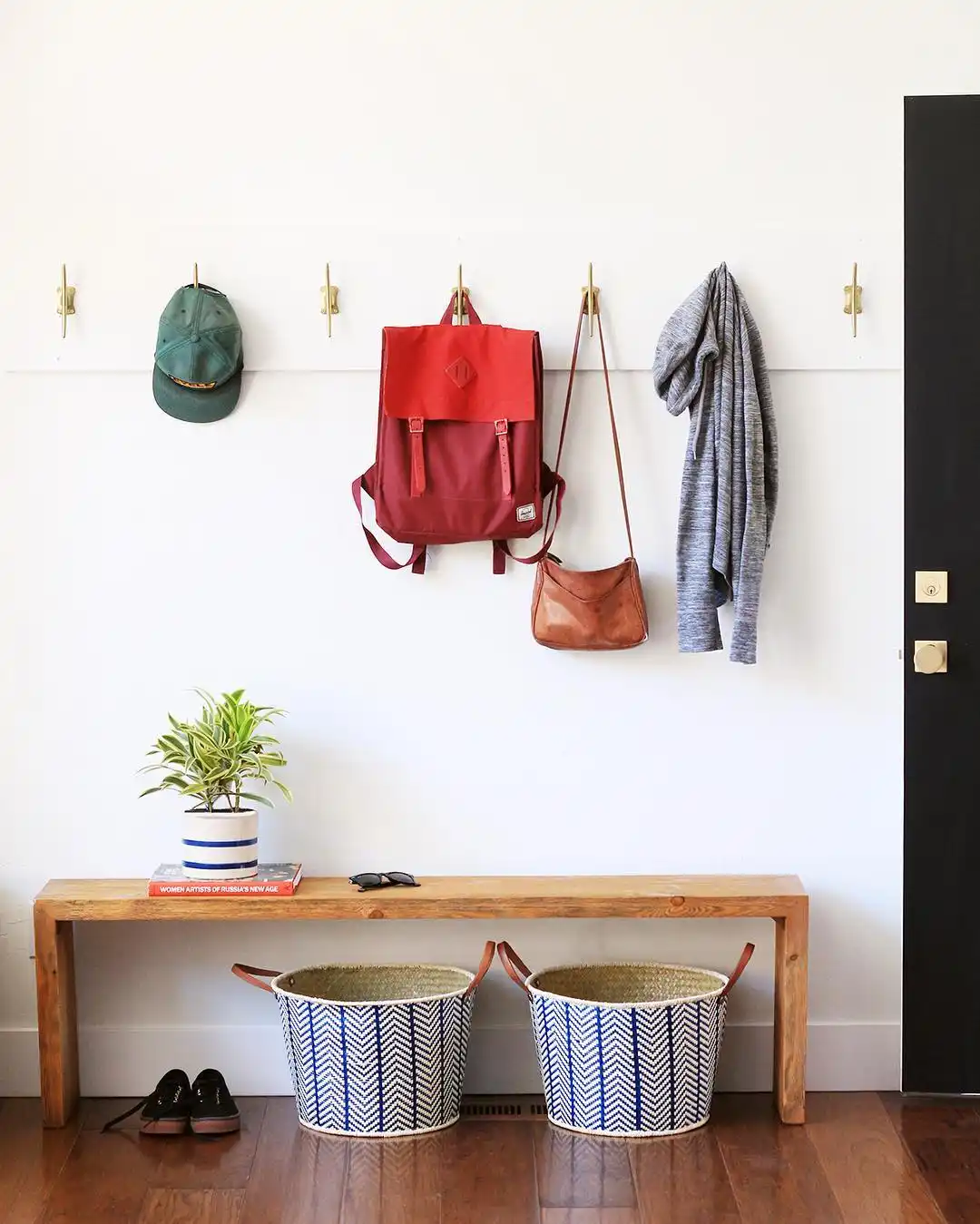 18 Entryway Storage Ideas for Small Spaces 15 Entryway Wall Organizer