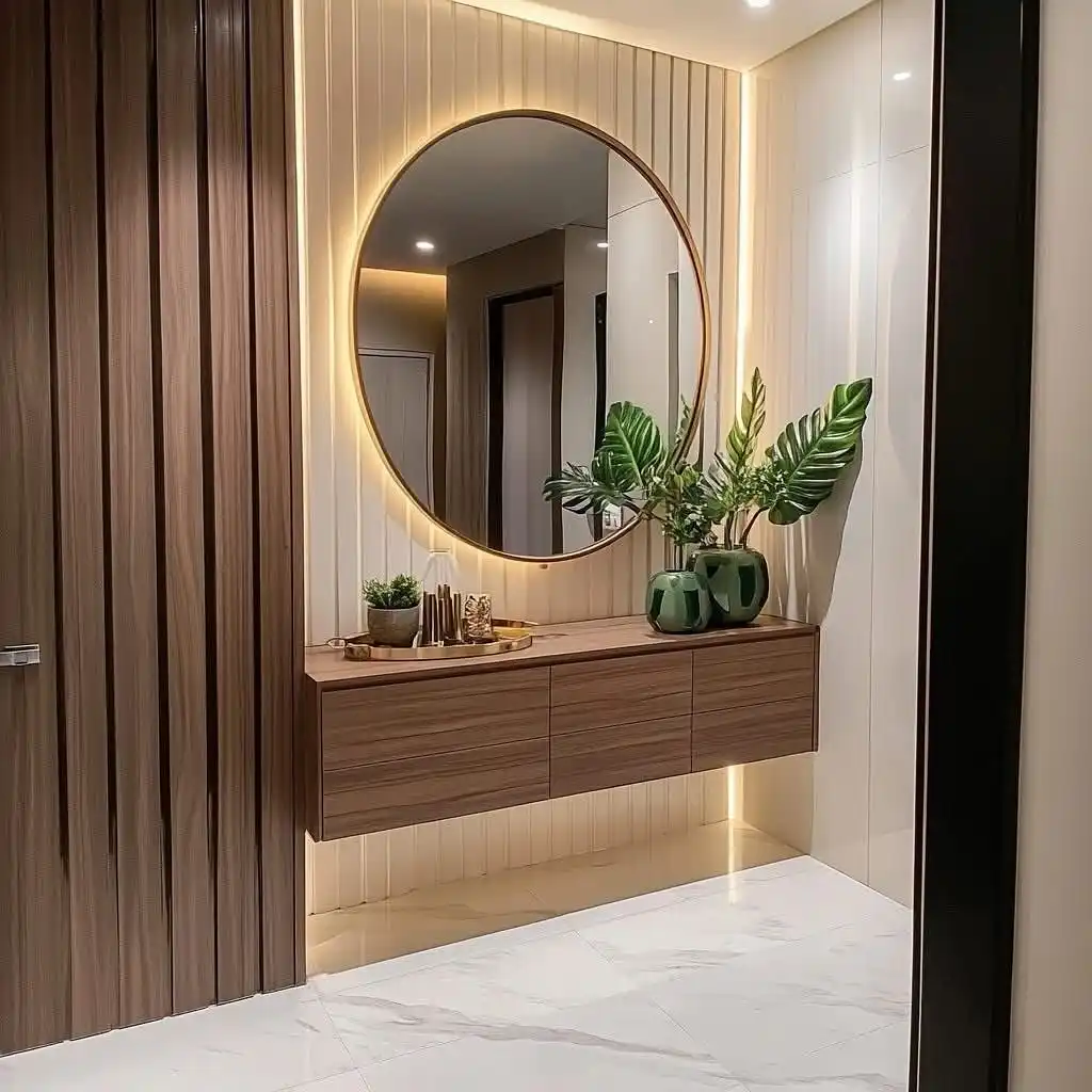 15 Entryway Mirror Decorating Ideas 12 Front Entry Mirror