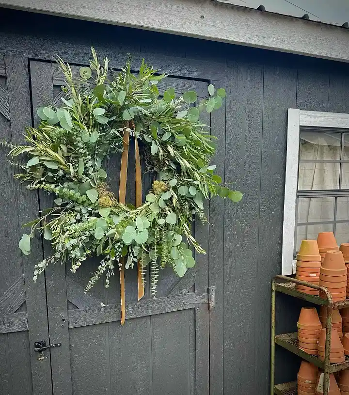 Greenery wreath ideas