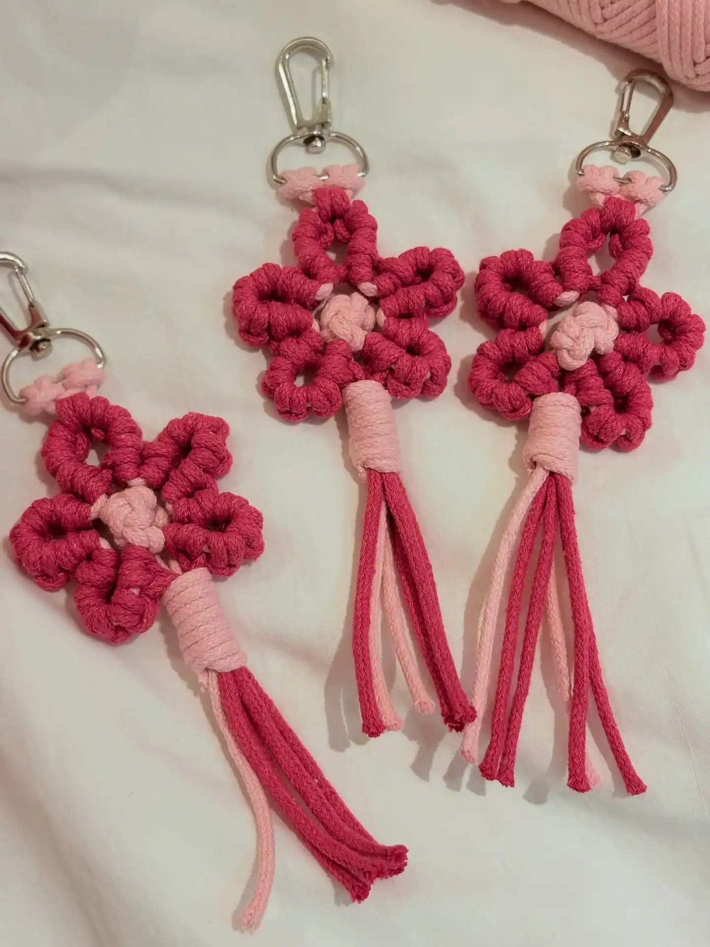 Macrame Bag Charm