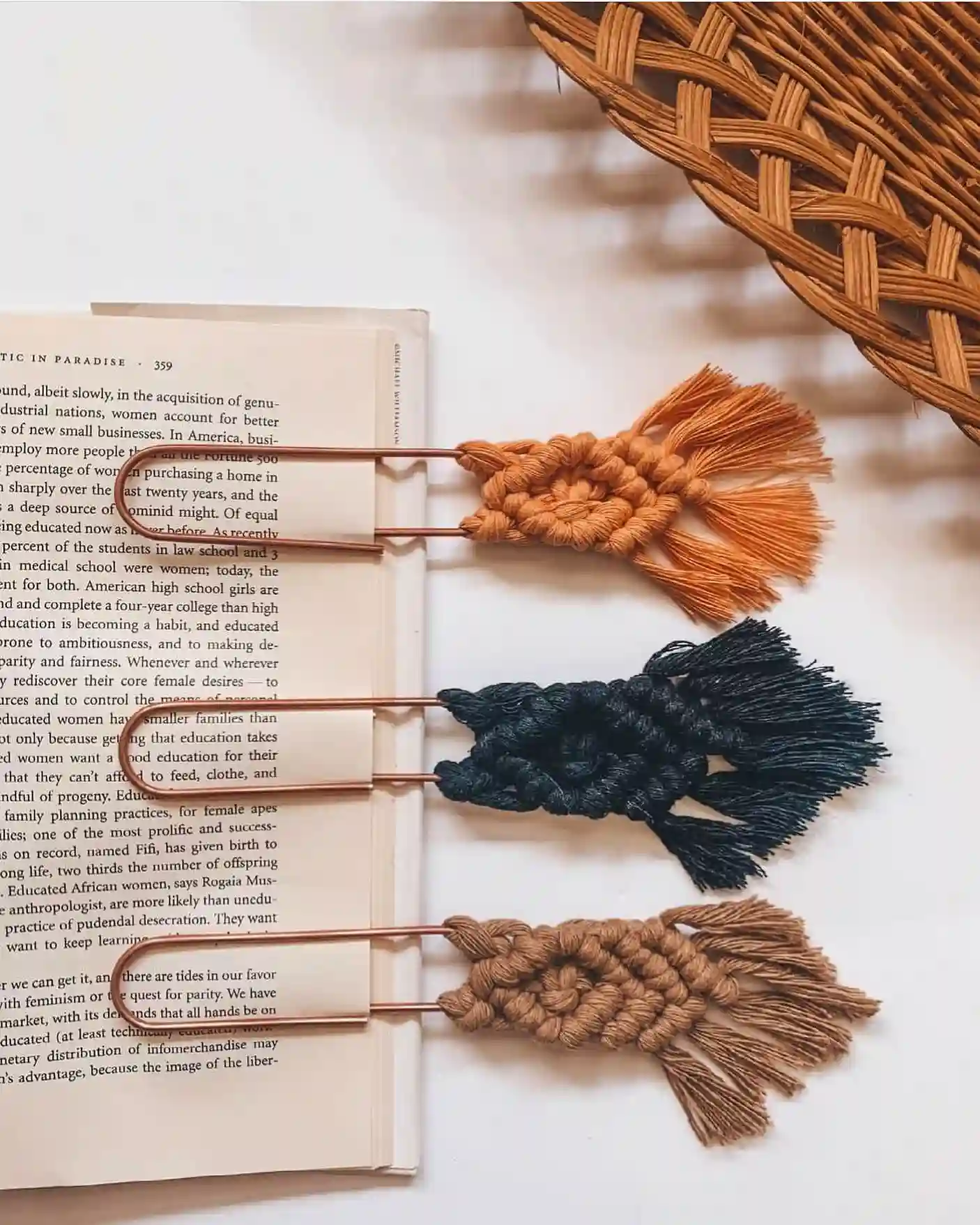 Macrame Bookmark