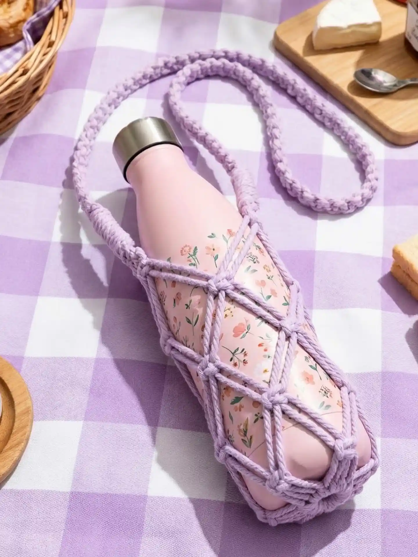 Macrame Bottle Holder