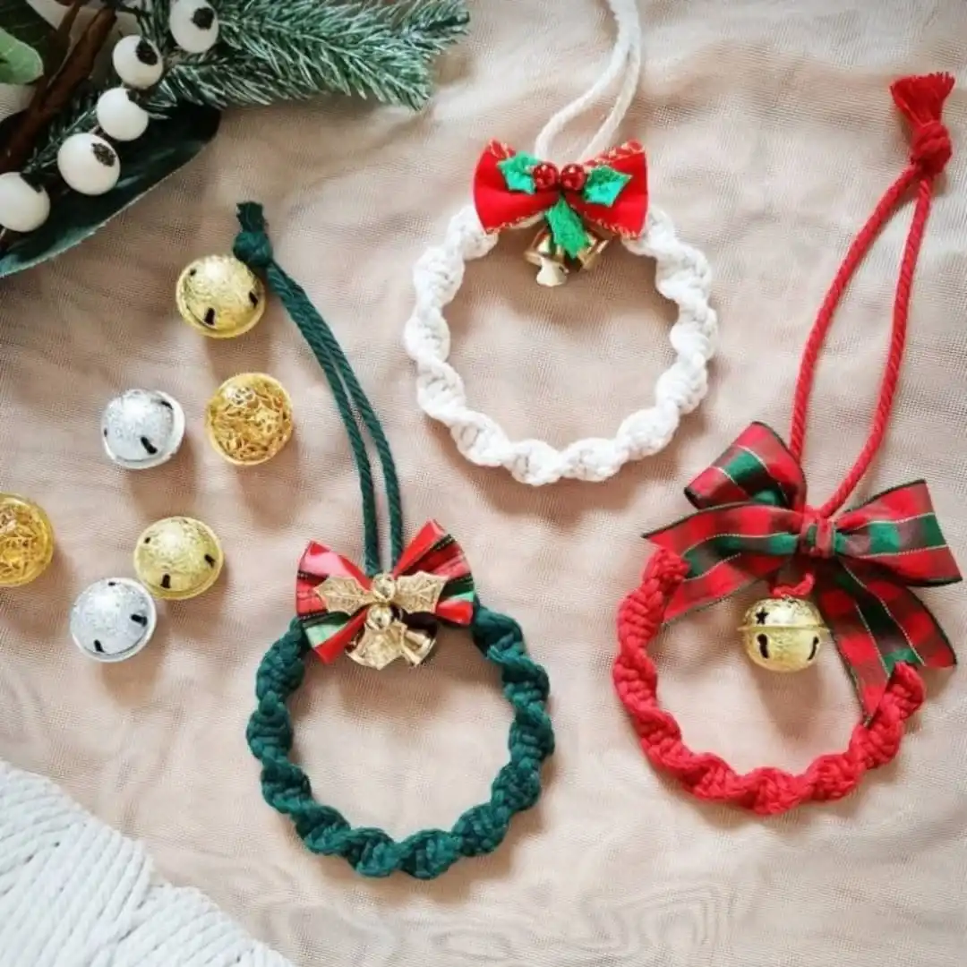 Macrame Christmas Crafts