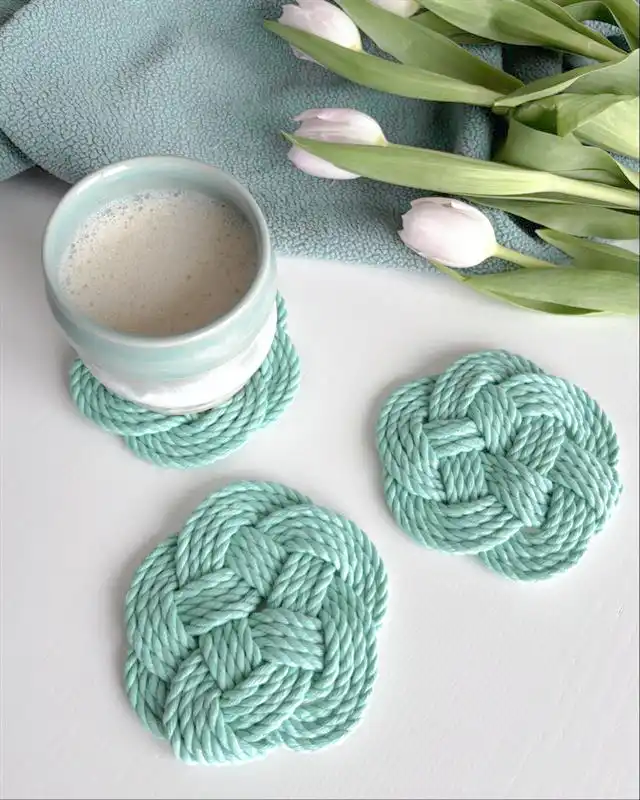 Macrame Coaster