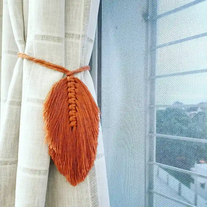 Macrame Curtain Tie