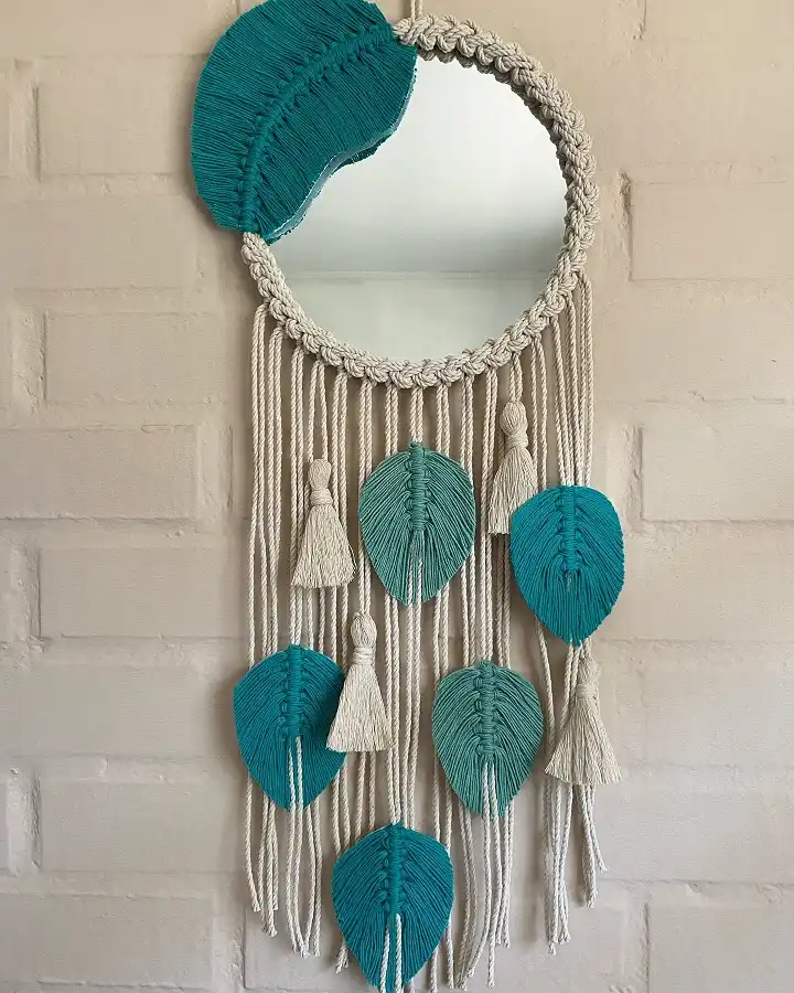 18 Macrame Gift Ideas to Make and Sell 8 Macrame Mirror Hanging