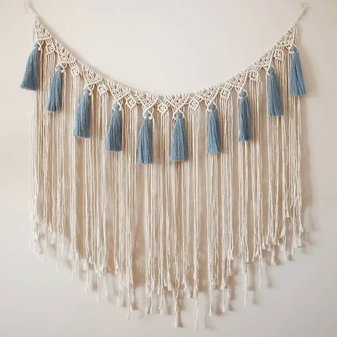 18 Macrame Gift Ideas to Make and Sell 14 Macrame Nursery Garland