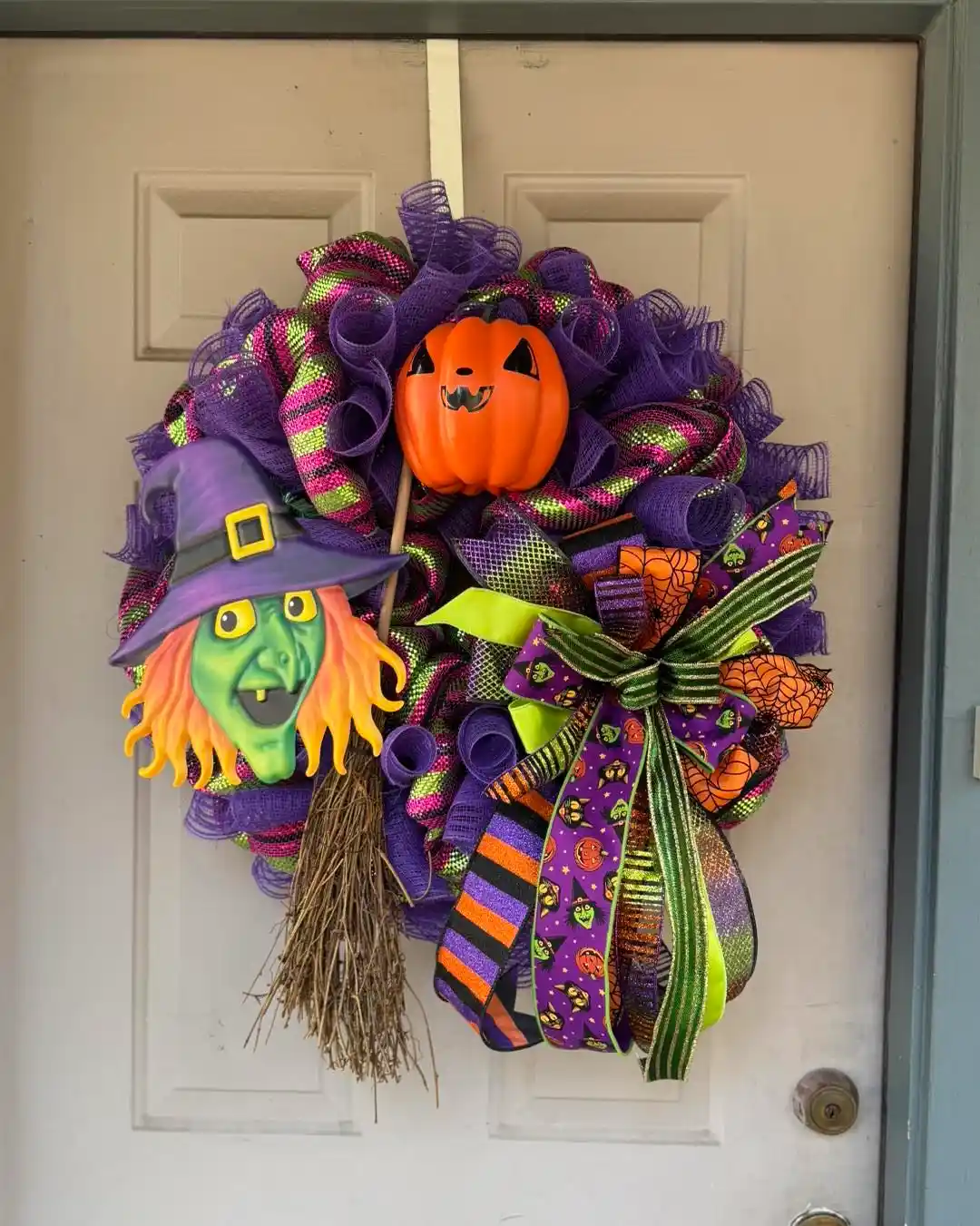 Mesh Wreath DIY