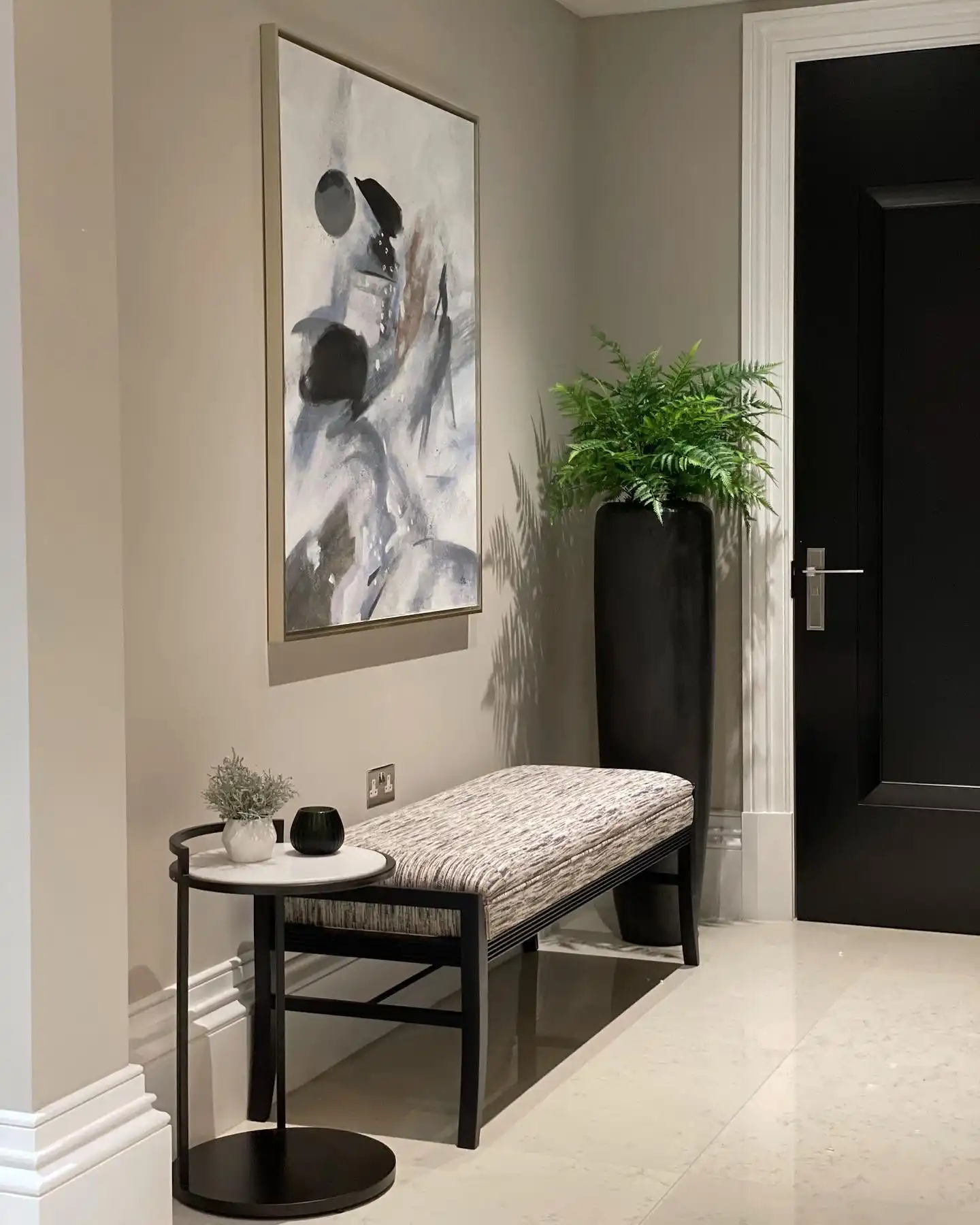 Modern Entryway Bench